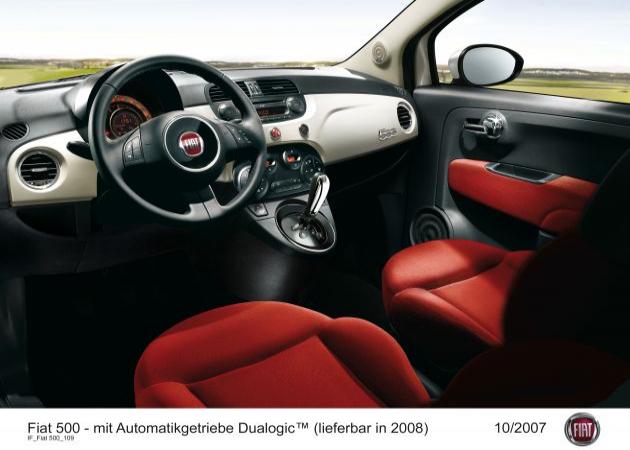 Fiat 500 2009:
Fiat 500